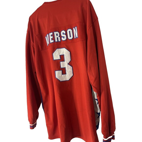 Vintage Mitchell & Ness Hardwood Classics 76ers Allen Iverson Warm Up Jacket XL - Picture 5 of 13